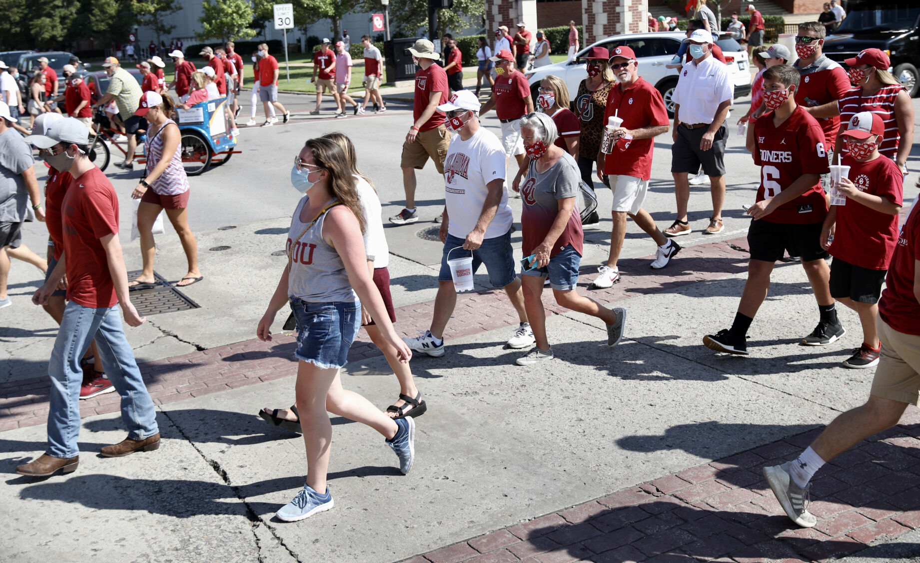 Game day in Norman